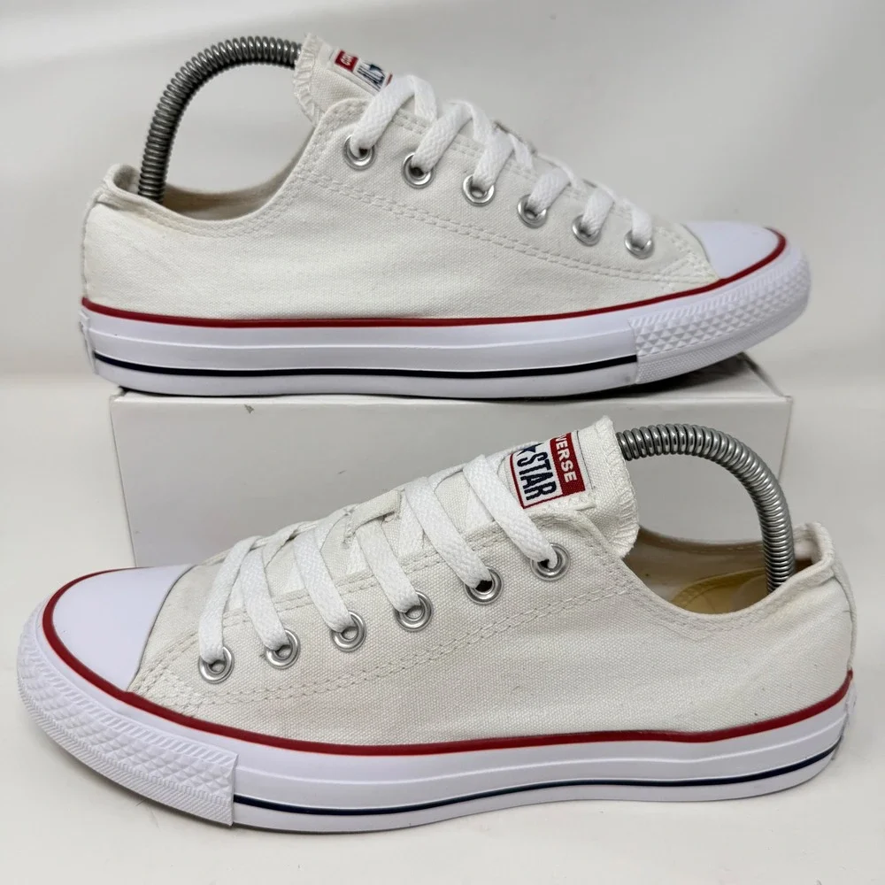 Converse Chuck Taylor All Star Low Optical White Mens 7 Womens 9 M7652 Sneakers